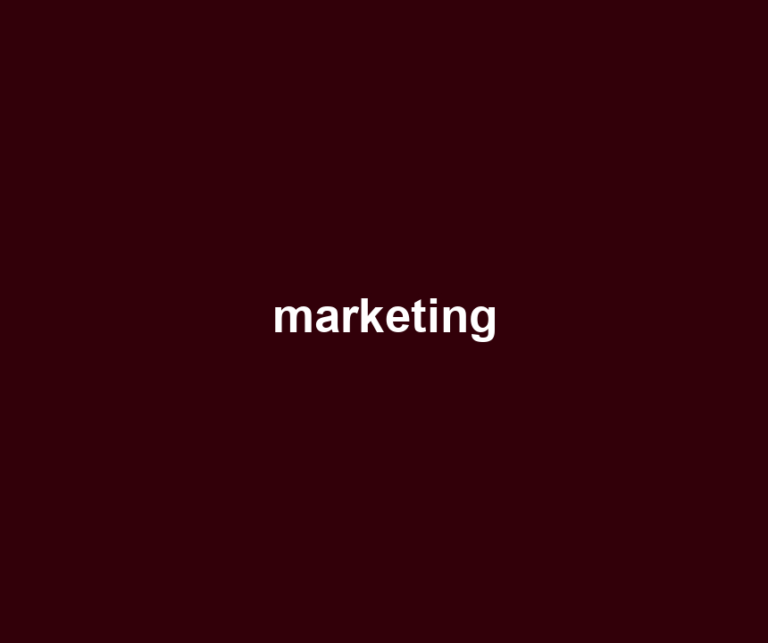 marketing