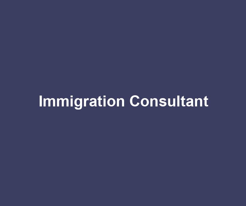 Immigration Consultant