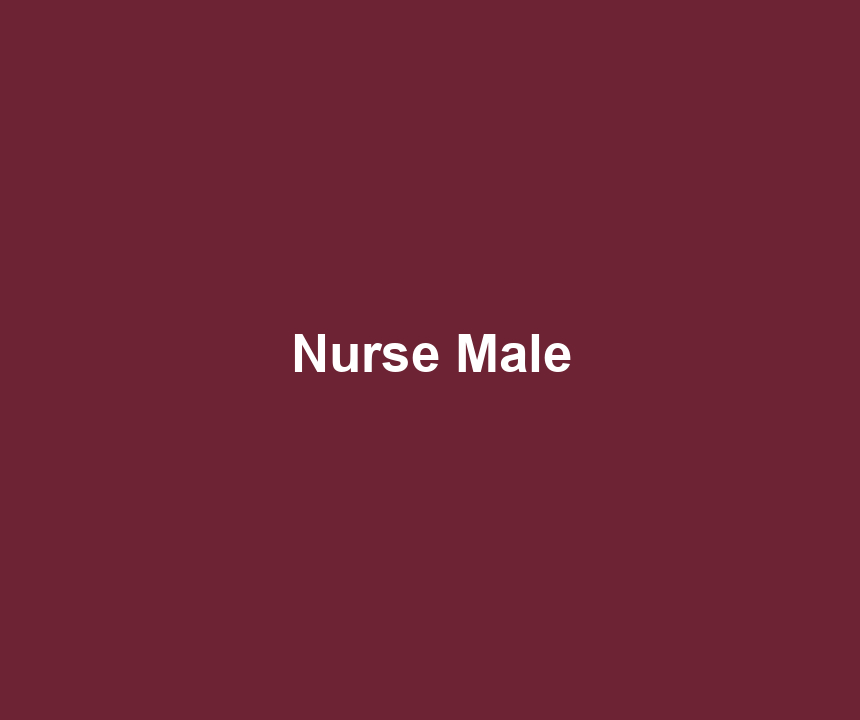 Nurse Male