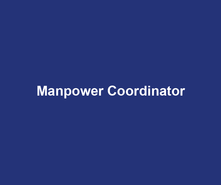 Manpower Coordinator