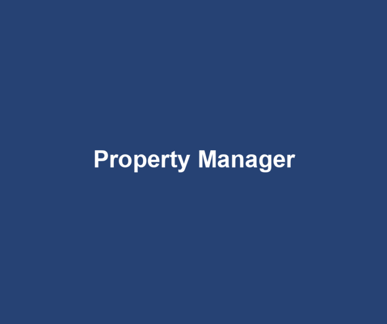 Property Manager