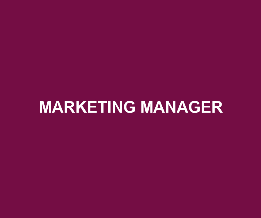 MARKETING MANAGER