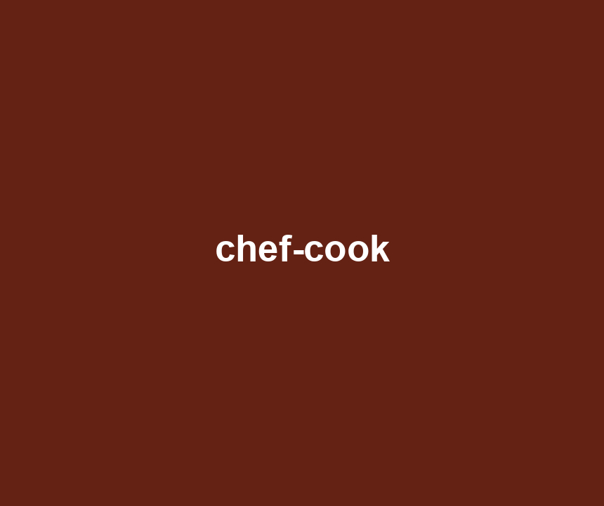 chef-cook