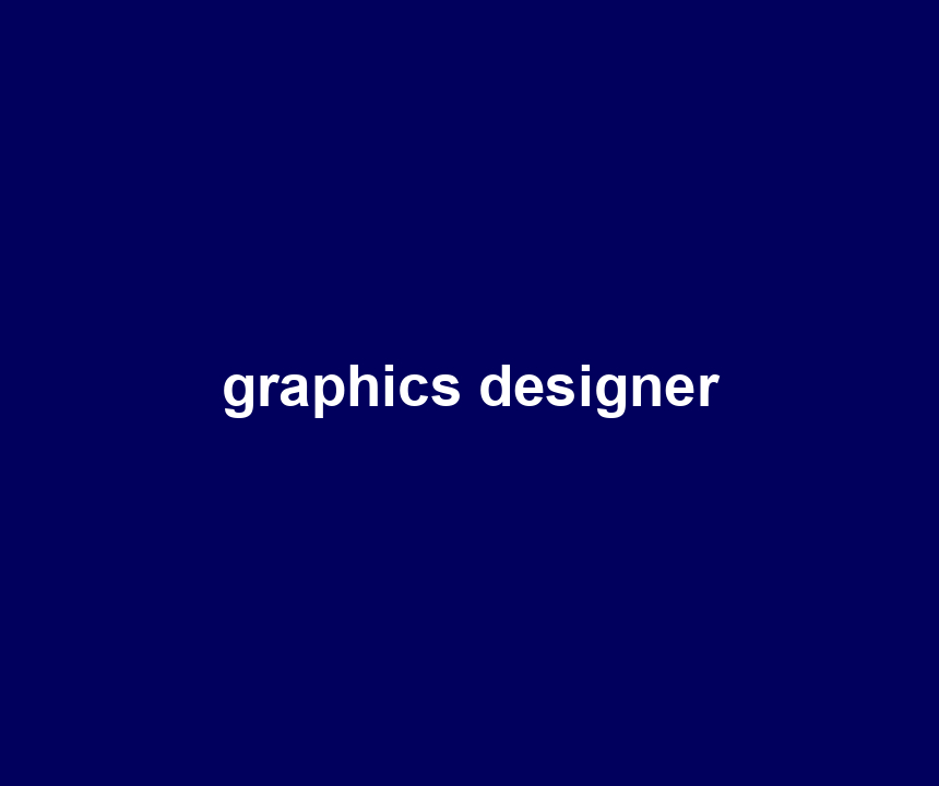 graphics designer