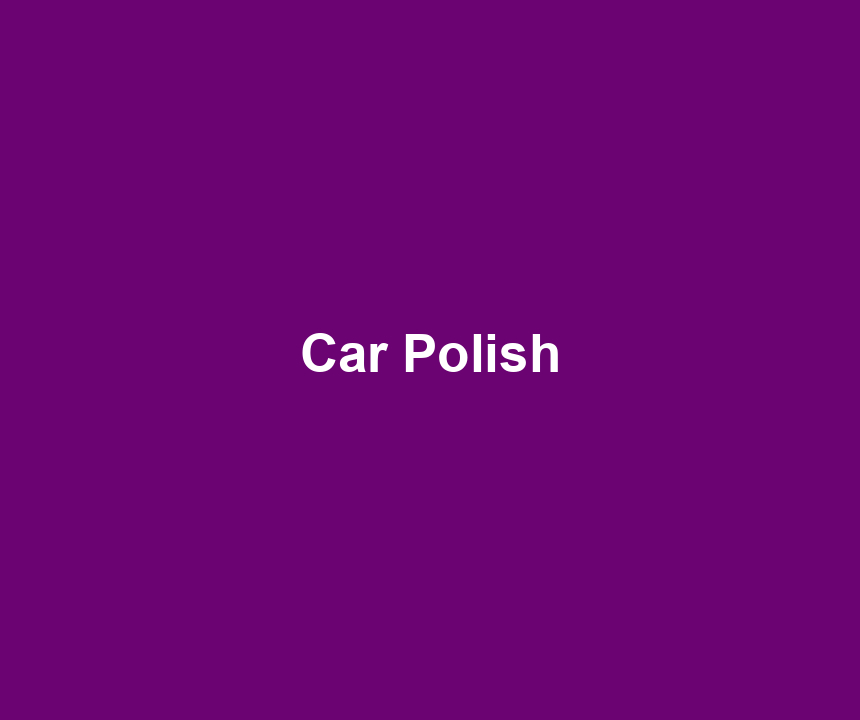 Car Polish