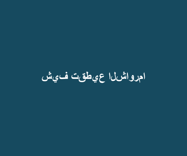 شيف تقطيع الشاورما