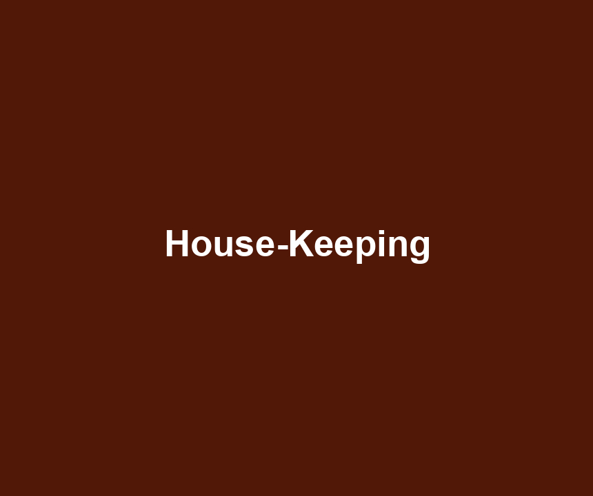 House-Keeping