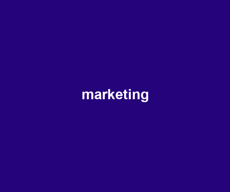 marketing