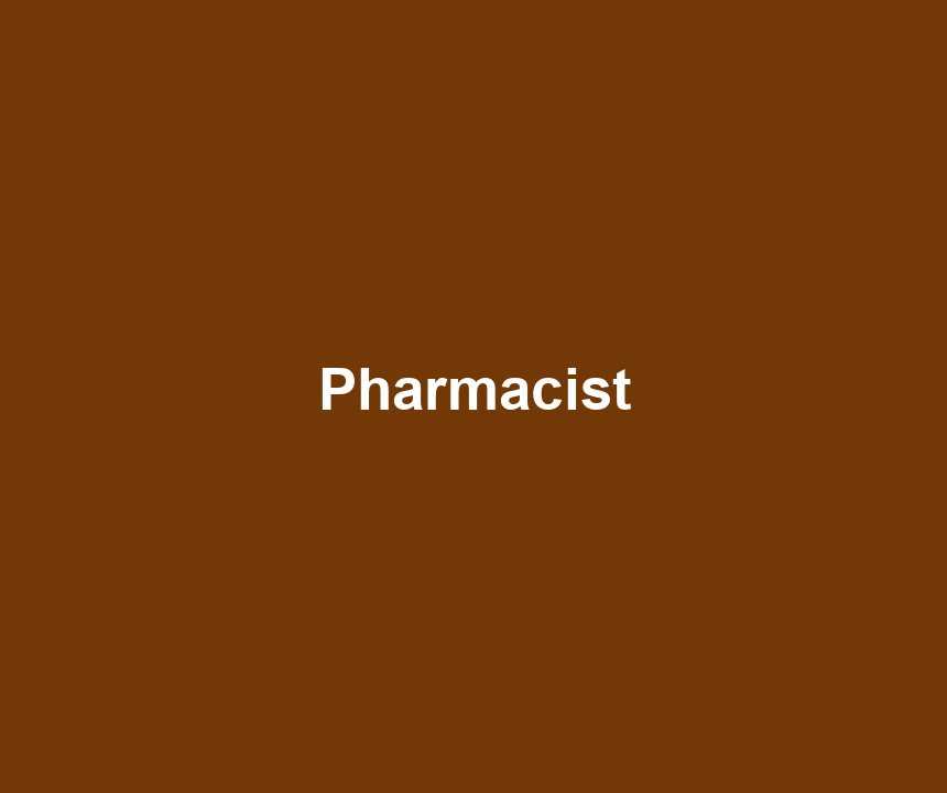 Pharmacist