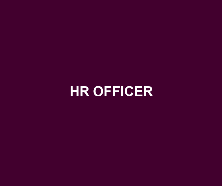 HR OFFICER