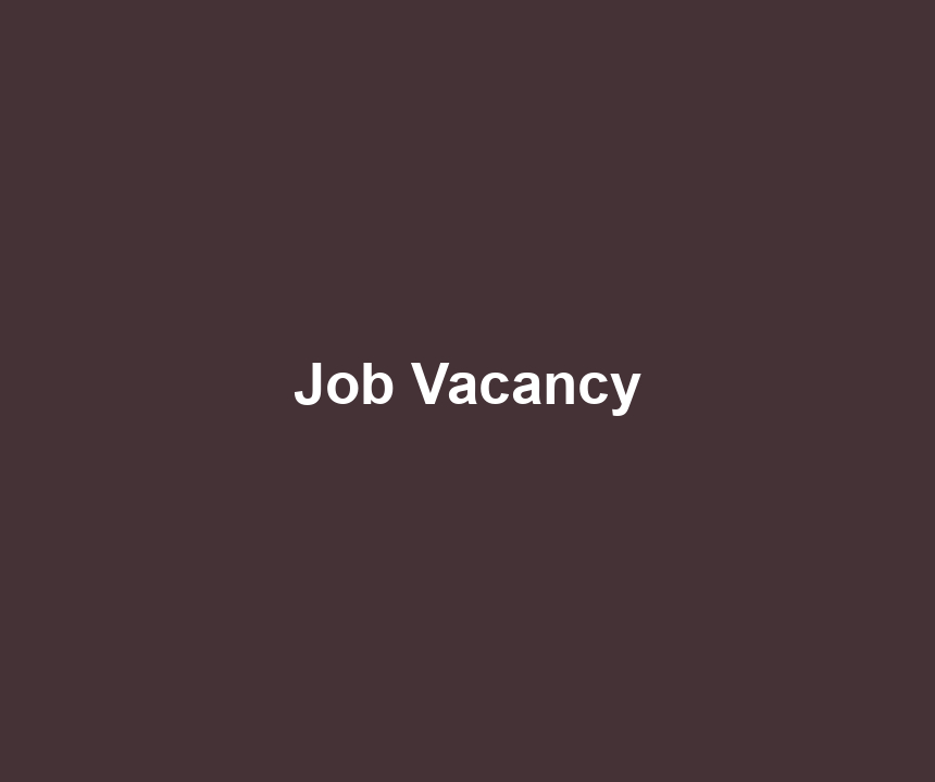 Job Vacancy