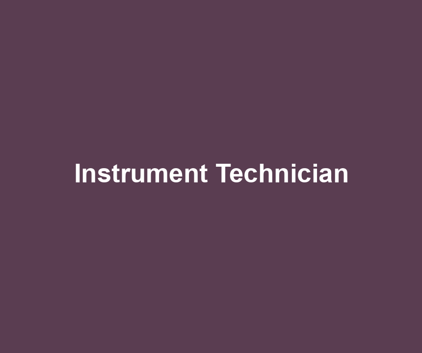 Instrument Technician