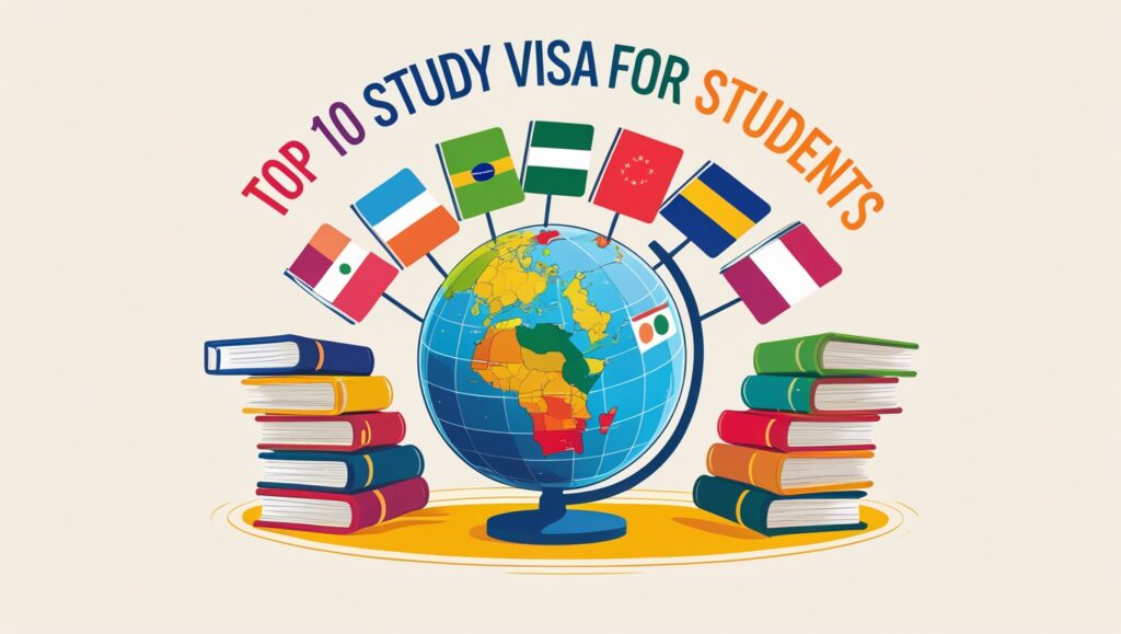 Top 10 Study Visas for International Students Top 10 Study Visas for International Students