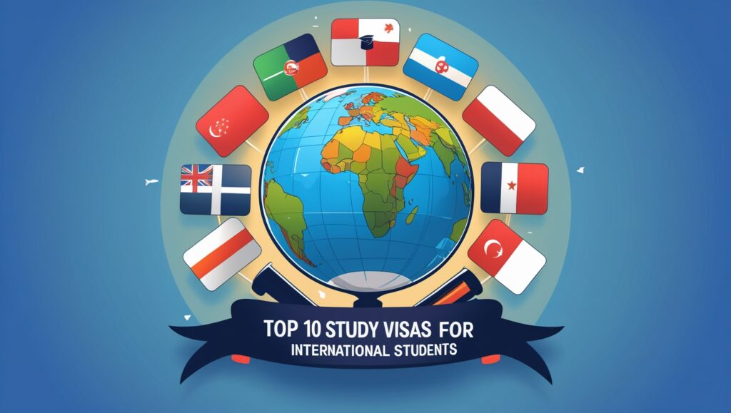 Top 10 Study Visas for International Students Top 10 Study Visas for International Students