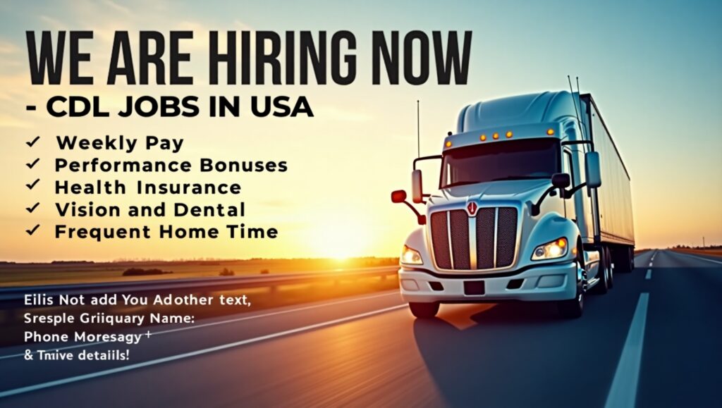 Best CDL Jobs in USA – A Complete Guide to Truck Driving Careers Best CDL Jobs in USA – A Complete Guide to Truck Driving Careers