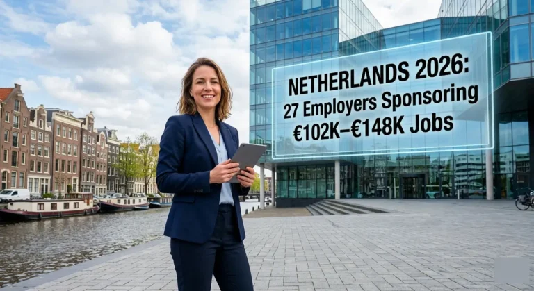 Netherlands 2026: 27 Employers Sponsoring €102K–€148K Jobs