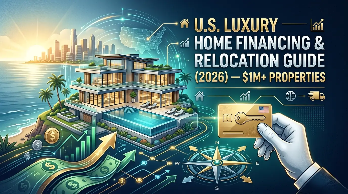 U.S. Luxury Home Financing & Relocation Guide (2026) — $1M+ Properties